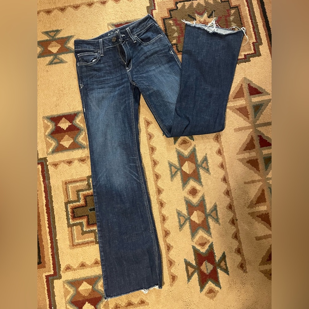 Ladies Ariat blue jean trousers 27R